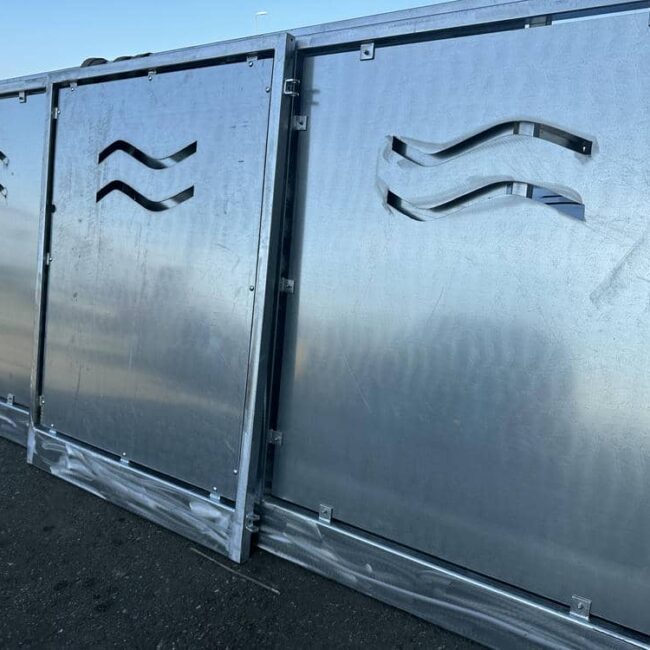 costruzione pannelli in metallo